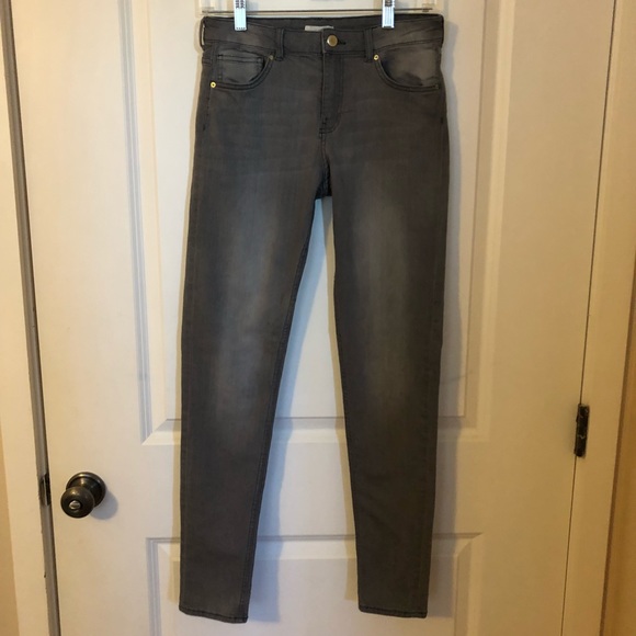 H&M Grey Stretch Skinny Jeans - Picture 3 of 5